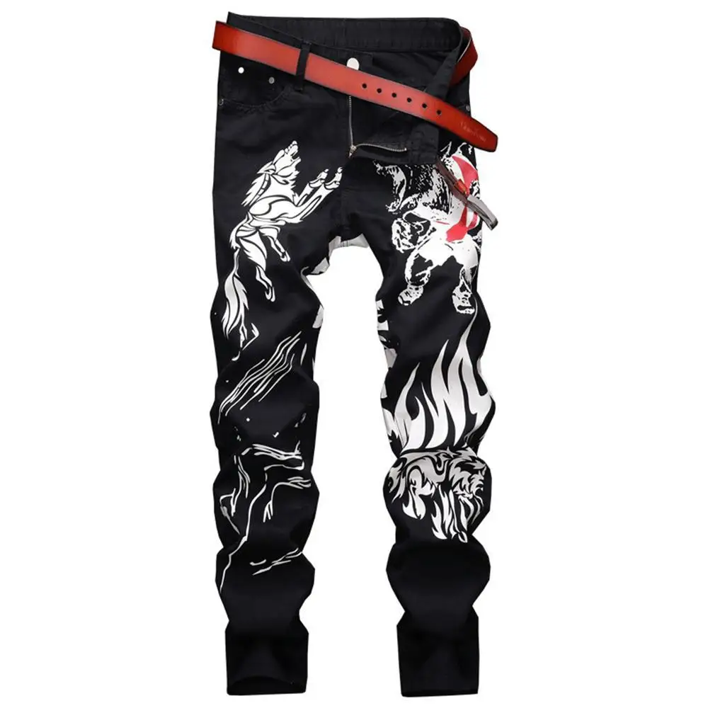 Men's Printed Jogger Stretch Slim Fit Denim Trousers Casual Jeans Long Pants Plus Size
Men's Printed Jogger Stretch Slim Fit Denim Trousers Casual Jeans Long Pants Plus Size