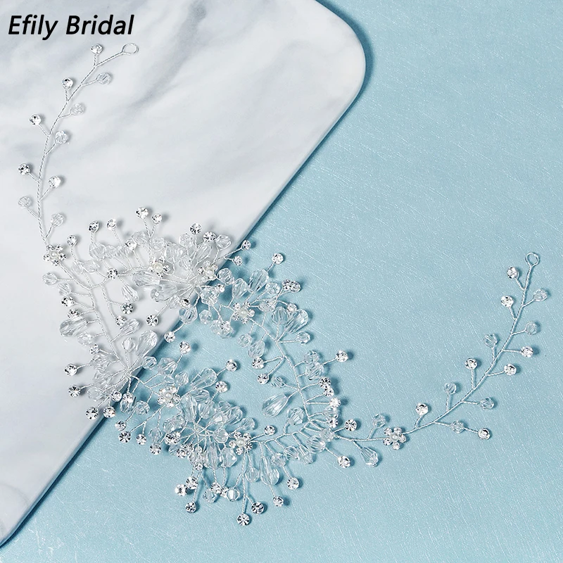 Handmade Crystal Headband for Women Rhinestone Wedding Hair Accessories Bridal Hair Jewelry Party Bride Prom Bridesmaid Gift
Handmade Crystal Headband for Women Rhinestone Wedding Hair Accessories Bridal Hair Jewelry Party Bride Prom Bridesmaid Gift