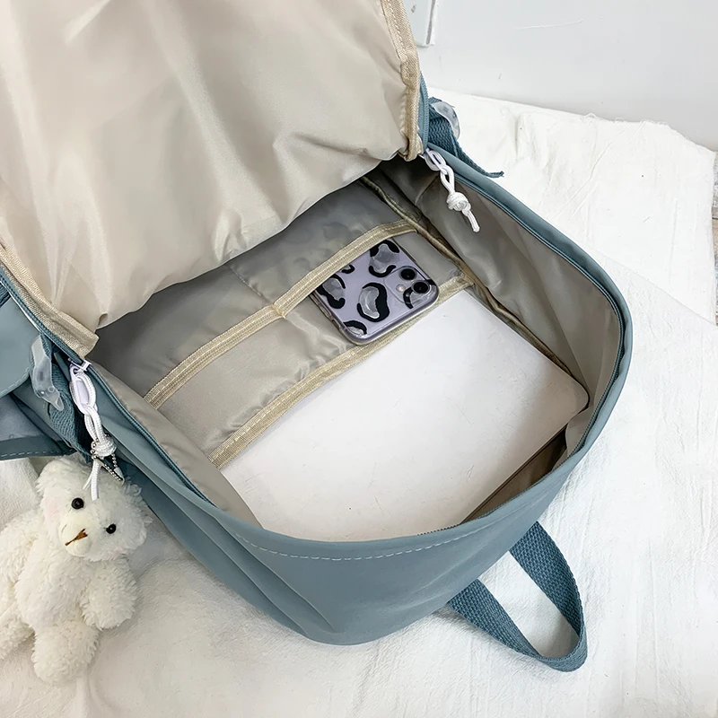 Taoxiaolu Fashion Women Backpack For Teenager Girls Bookbag Kawaii Waterproof Travel Mochila Black School Bag Simple Rucksack
Taoxiaolu Fashion Women Backpack For Teenager Girls Bookbag Kawaii Waterproof Travel Mochila Black School Bag Simple Rucksack