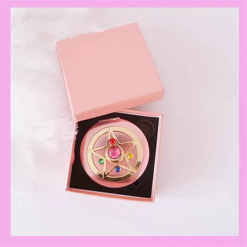 Anime Sailor Moon Periphery Transforming Mirror Personality Girl Portable Makeup Mirror Small Mirror Fans Girlfriend Gift 
Anime Sailor Moon Periphery Transforming Mirror Personality Girl Portable Makeup Mirror Small Mirror Fans Girlfriend Gift