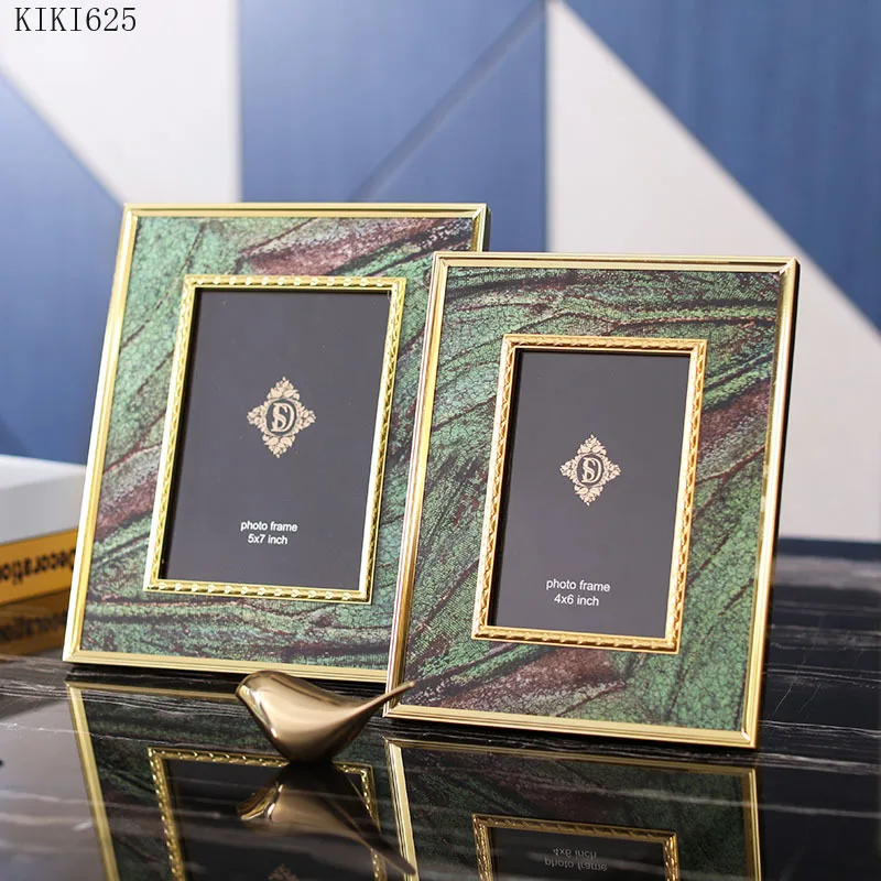 Modern Metal Picture Photo Frame Metal Green Marbling Desktop Photo Display Picture Frame Storage Organization Modern Home Decor
Modern Metal Picture Photo Frame Metal Green Marbling Desktop Photo Display Picture Frame Storage Organization Modern Home Decor
