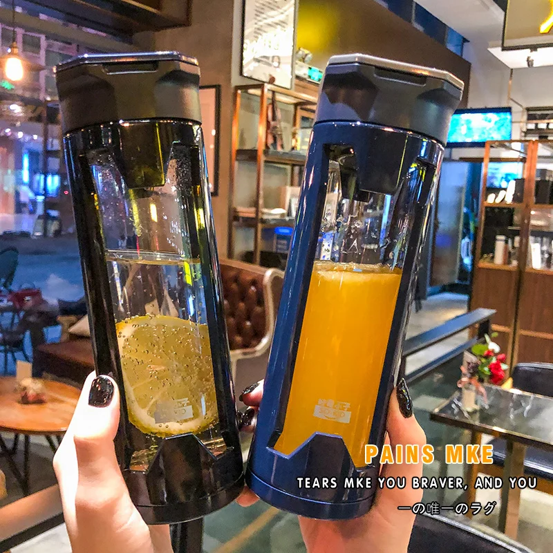 Portable Glass Water Bottle Double Layer Glass Cup Simple Sports Plastic Case Cup Anti-scalding Plastic Cup With Straw
Portable Glass Water Bottle Double Layer Glass Cup Simple Sports Plastic Case Cup Anti-scalding Plastic Cup With Straw