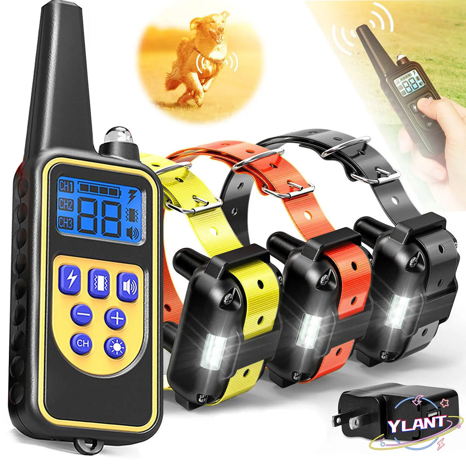 SWT All Size Shock Vibration Mode 800m Pet Remote Control Electric Dog Training Collar Waterproof Rechargeable LCD Display
SWT All Size Shock Vibration Mode 800m Pet Remote Control Electric Dog Training Collar Waterproof Rechargeable LCD Display