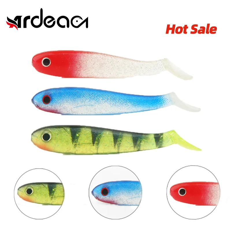 ARDEA 3Pcs Shad Lure 100mm/14.6g Bionic Silicone bait Deep Sea Paddle Tail Soft lures pike Bass Rubber Fish Swimbait
ARDEA 3Pcs Shad Lure 100mm/14.6g Bionic Silicone bait Deep Sea Paddle Tail Soft lures pike Bass Rubber Fish Swimbait