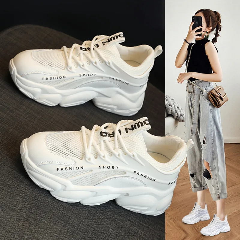 Women's Sneakers2021Summer New Style Breathable Fashion Student Shoe Casual Sports Shoes Women Zapatillas Mujer Chaussure Femme
Women's Sneakers2021Summer New Style Breathable Fashion Student Shoe Casual Sports Shoes Women Zapatillas Mujer Chaussure Femme