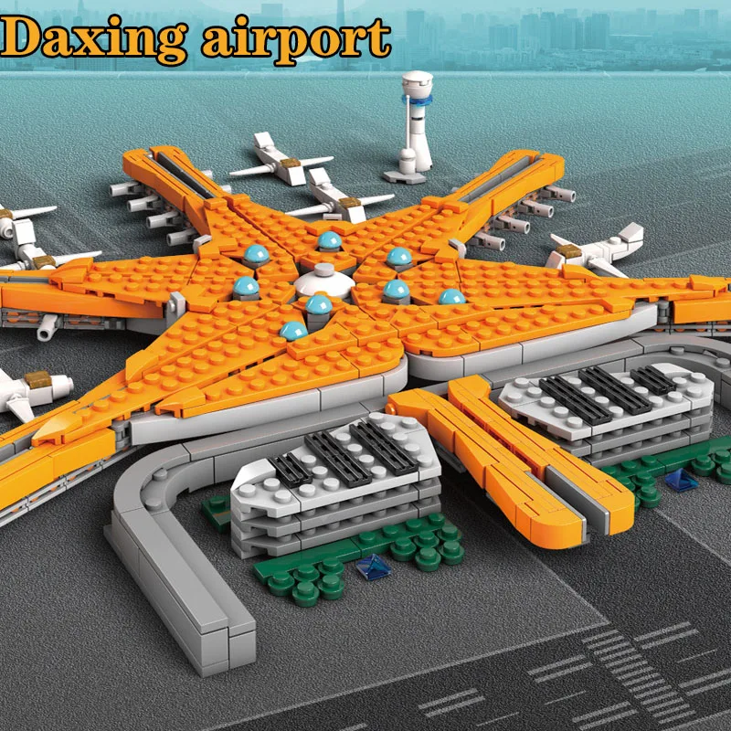 City Street View Airport Model Building Blocks China Daxing Airport Building Blocks Toys Children's Birthday Gift For Children
City Street View Airport Model Building Blocks China Daxing Airport Building Blocks Toys Children's Birthday Gift For Children