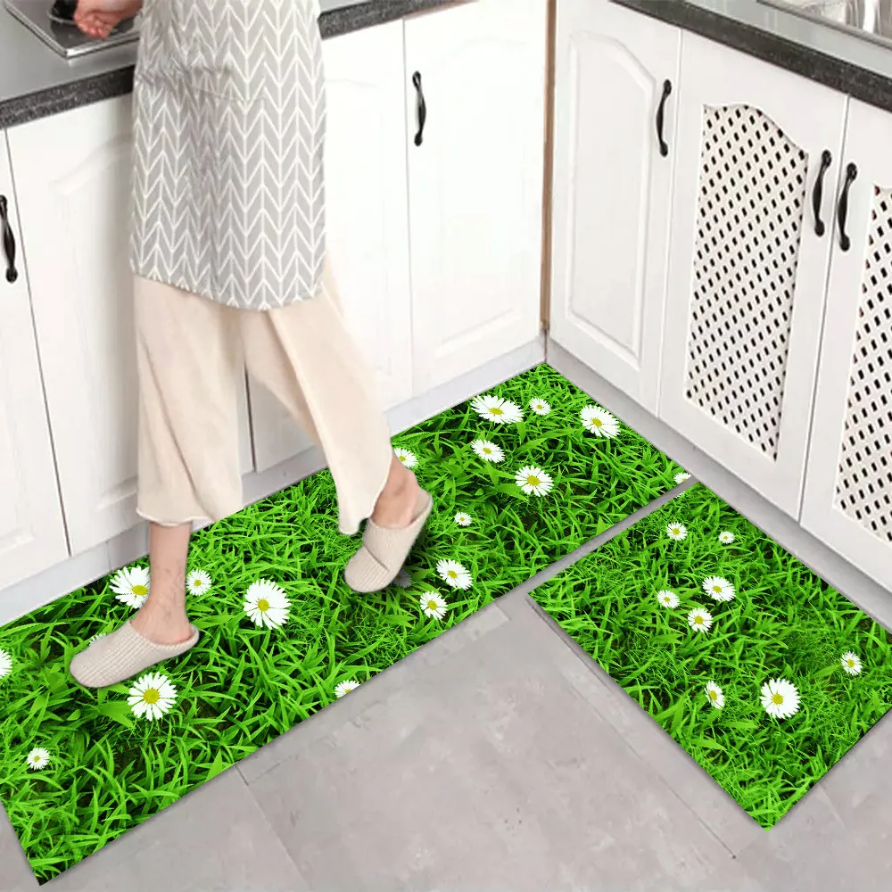 Long Kitchen Mat Floor Mat Carpet Flowers Grass Home Doormat Morden Rug Bedroom Living Room Bath Floor Mats Tapete Yoga Mats
Long Kitchen Mat Floor Mat Carpet Flowers Grass Home Doormat Morden Rug Bedroom Living Room Bath Floor Mats Tapete Yoga Mats
