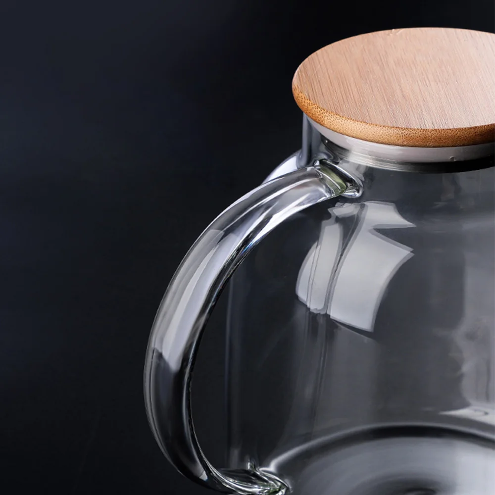 1L/1.6L Big Transparent Borosilicate Glass Teapot Heat-Resistant Large Clear Tea Pot Flower Tea Set Puer Kettle Office Home Tool
1L/1.6L Big Transparent Borosilicate Glass Teapot Heat-Resistant Large Clear Tea Pot Flower Tea Set Puer Kettle Office Home Tool