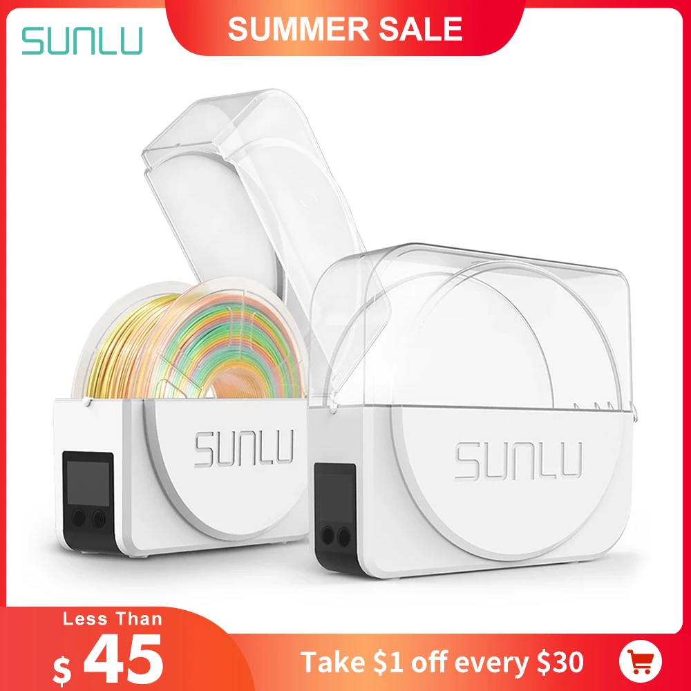 SUNLU 3D Filament Drying Box FilaDryer S1 3D Printing-Mate Storage Holder Keeping Filament Dry 3D Printer Printing Accessories
SUNLU 3D Filament Drying Box FilaDryer S1 3D Printing-Mate Storage Holder Keeping Filament Dry 3D Printer Printing Accessories