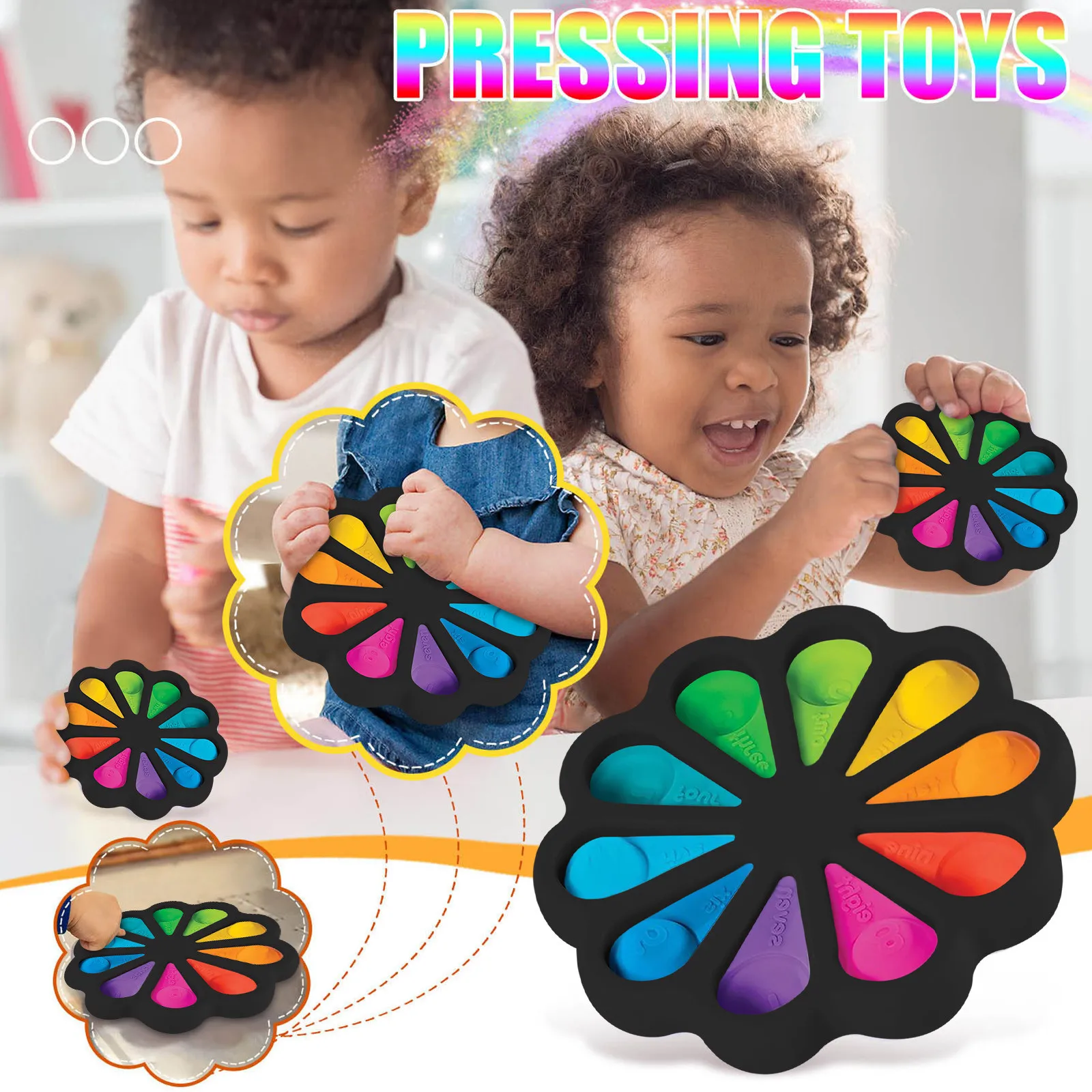 Fidget Squishy Stress Toy Adult Portable Educational Toy Dimple Stress Relief Hand Toys For Kids Easy To Use Soft Silicone
Fidget Squishy Stress Toy Adult Portable Educational Toy Dimple Stress Relief Hand Toys For Kids Easy To Use Soft Silicone