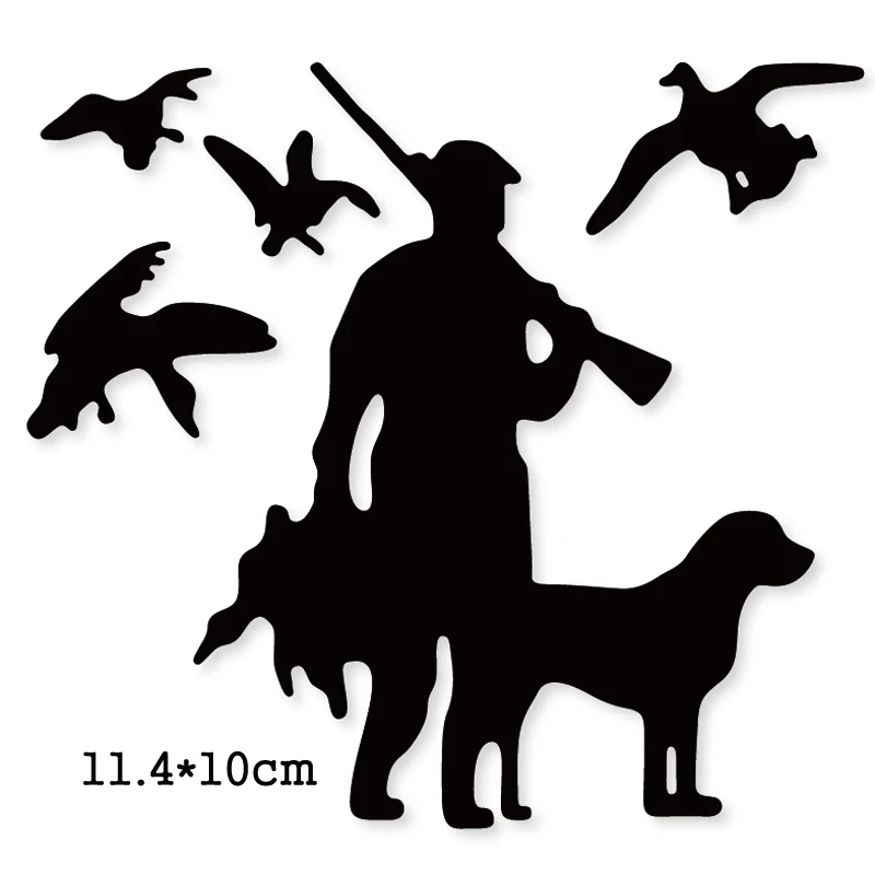 hunter and dog Metal Cutting Dies 2020 New Crafts Stencil For DIY Scrapbooking Paper/photo Cards Embossing Die
hunter and dog Metal Cutting Dies 2020 New Crafts Stencil For DIY Scrapbooking Paper/photo Cards Embossing Die