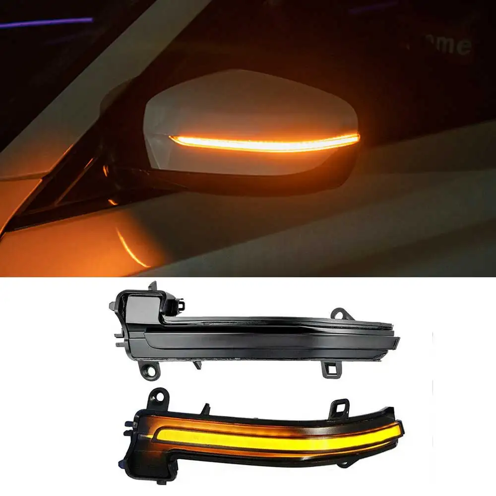 2PCS Dynamic Turn Signal LED Side Mirror Sequential Light For BMW 1 2 3 4 Series F20 F23 F30 F31 F34 X1 E84 I3 Car Accessories
2PCS Dynamic Turn Signal LED Side Mirror Sequential Light For BMW 1 2 3 4 Series F20 F23 F30 F31 F34 X1 E84 I3 Car Accessories