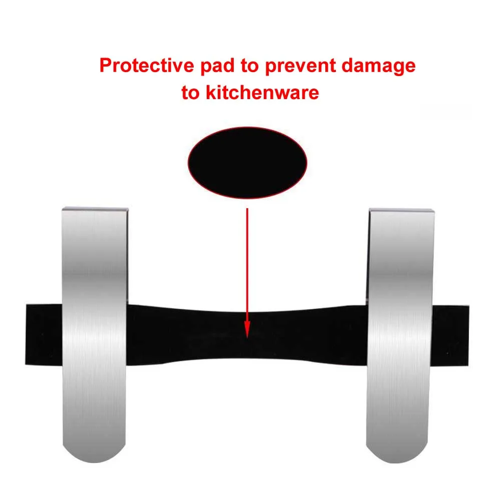 Detachable Punch Free Kitchen Anti Slip Card Slot Single Layer Lining Design Hanger Hanging Stainless Steel Bathroom Towel Rack
Detachable Punch Free Kitchen Anti Slip Card Slot Single Layer Lining Design Hanger Hanging Stainless Steel Bathroom Towel Rack