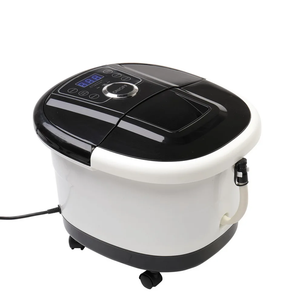 Pedicure Foot Bath Massager with Touch Screen Digital Display Frequency Conversion Automatic Roller Stress Relief for Tired Feet
Pedicure Foot Bath Massager with Touch Screen Digital Display Frequency Conversion Automatic Roller Stress Relief for Tired Feet