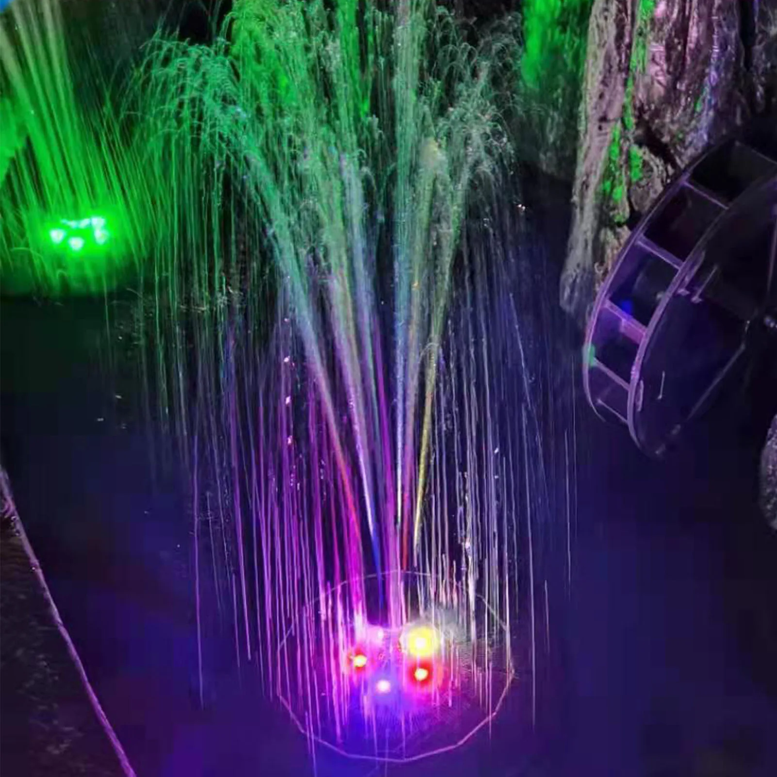 4.7V/3.8W Solar Water Fountain Pump Colorful LED Lights Floating Garden Fountain Pump Swimming Pools Pond Lawn Decor
4.7V/3.8W Solar Water Fountain Pump Colorful LED Lights Floating Garden Fountain Pump Swimming Pools Pond Lawn Decor