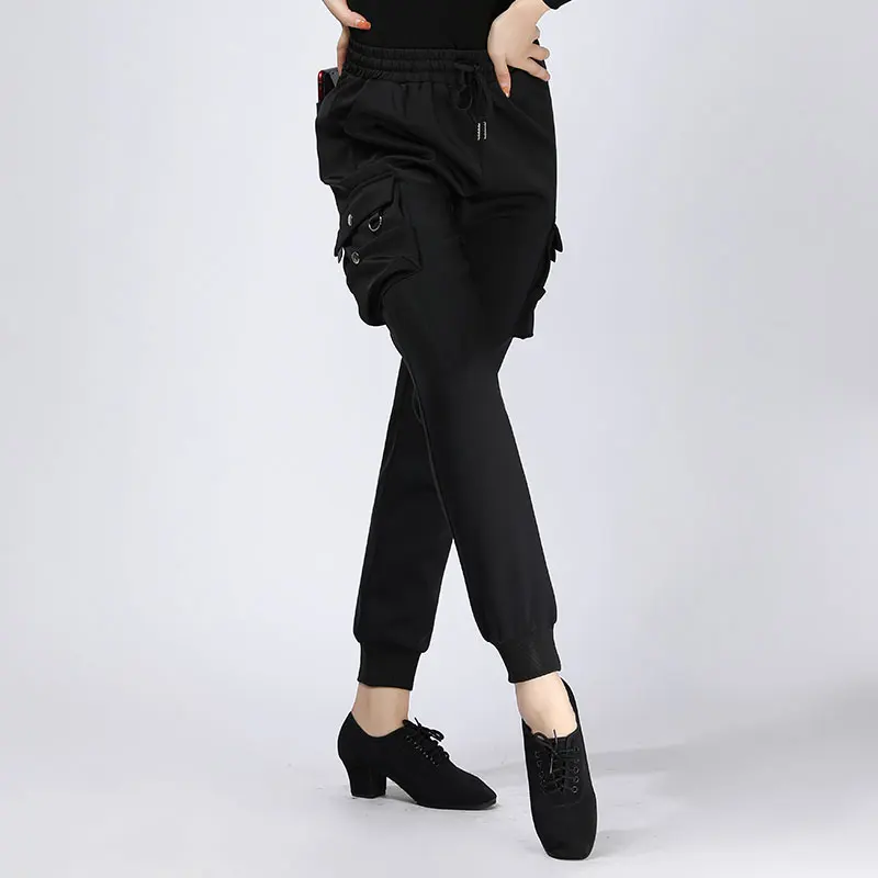 Doubl Latin dance Pants Female Pants Slim Pocket Autumn And Winter Plus Thick warm Black Chacha Rumba Samba Modern Dance pants
Doubl Latin dance Pants Female Pants Slim Pocket Autumn And Winter Plus Thick warm Black Chacha Rumba Samba Modern Dance pants