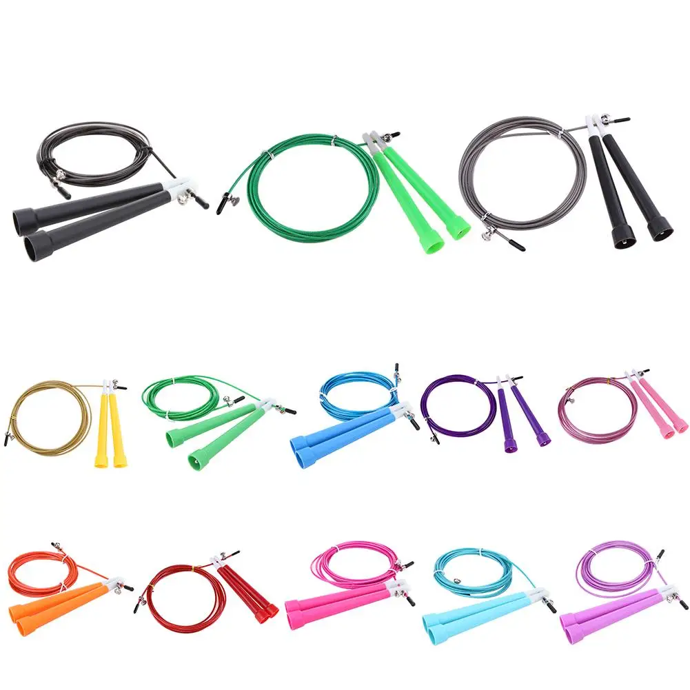 3M Jump Rope High Speed Aerobic Steel Wire Skipping Rope Length Adjustable Jump Rope Crossfit Fitness Equipment Skip Rope
3M Jump Rope High Speed Aerobic Steel Wire Skipping Rope Length Adjustable Jump Rope Crossfit Fitness Equipment Skip Rope