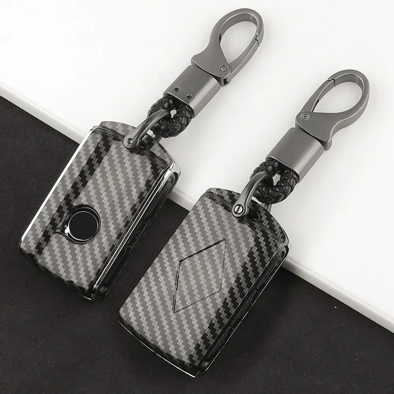 Car Remote Control Key Case Carbon Fiber Protective Shell Buckle for Volvo XC40 XC90 XC70 S60 S80 S90 C30 V70 V90 2019 2020 2021
Car Remote Control Key Case Carbon Fiber Protective Shell Buckle for Volvo XC40 XC90 XC70 S60 S80 S90 C30 V70 V90 2019 2020 2021