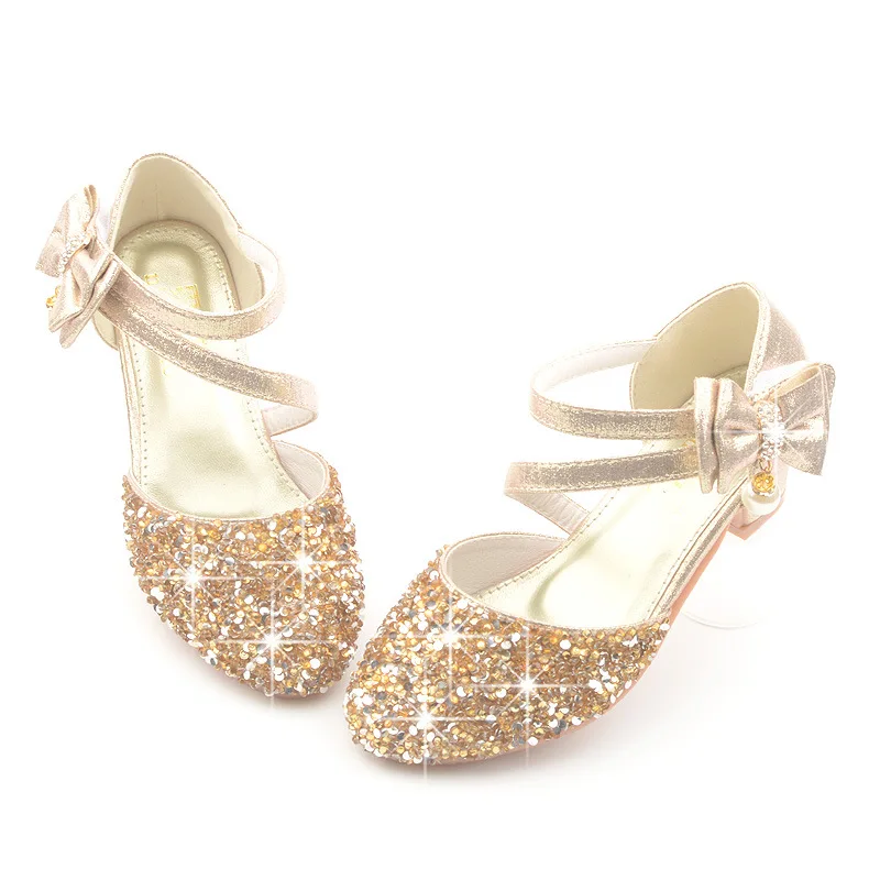 Kid Summer Sandals Heels Little Girl Princess Dress Fashion Sequins Bow Wedge Children Party Dance Leather Shoes 3 To 7 10 Years
Kid Summer Sandals Heels Little Girl Princess Dress Fashion Sequins Bow Wedge Children Party Dance Leather Shoes 3 To 7 10 Years