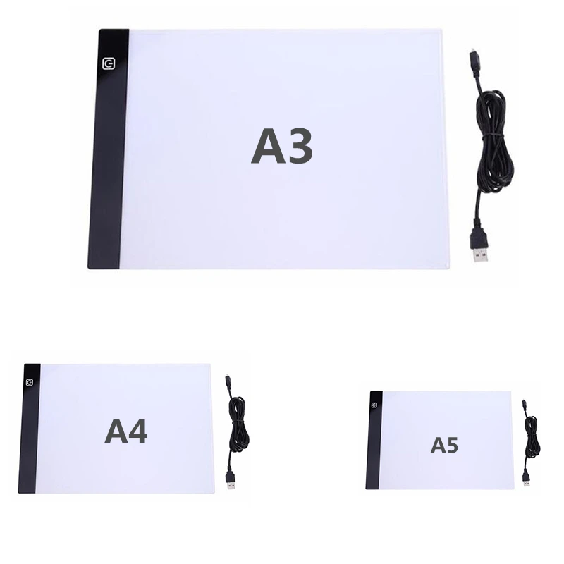 A3 A4/A5 Size Three Level Dimmable Led Light Pad,Tablet Eye Protection Easier for Diamond Painting Embroidery Tools Accessories
A3 A4/A5 Size Three Level Dimmable Led Light Pad,Tablet Eye Protection Easier for Diamond Painting Embroidery Tools Accessories