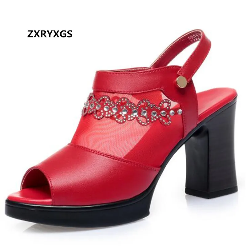 2022 New Classic Genuine Leather Mesh Rhinestone Shoes Fashionable Sandals Breathable Elegant Women Sandals High Heel Sandals
2022 New Classic Genuine Leather Mesh Rhinestone Shoes Fashionable Sandals Breathable Elegant Women Sandals High Heel Sandals