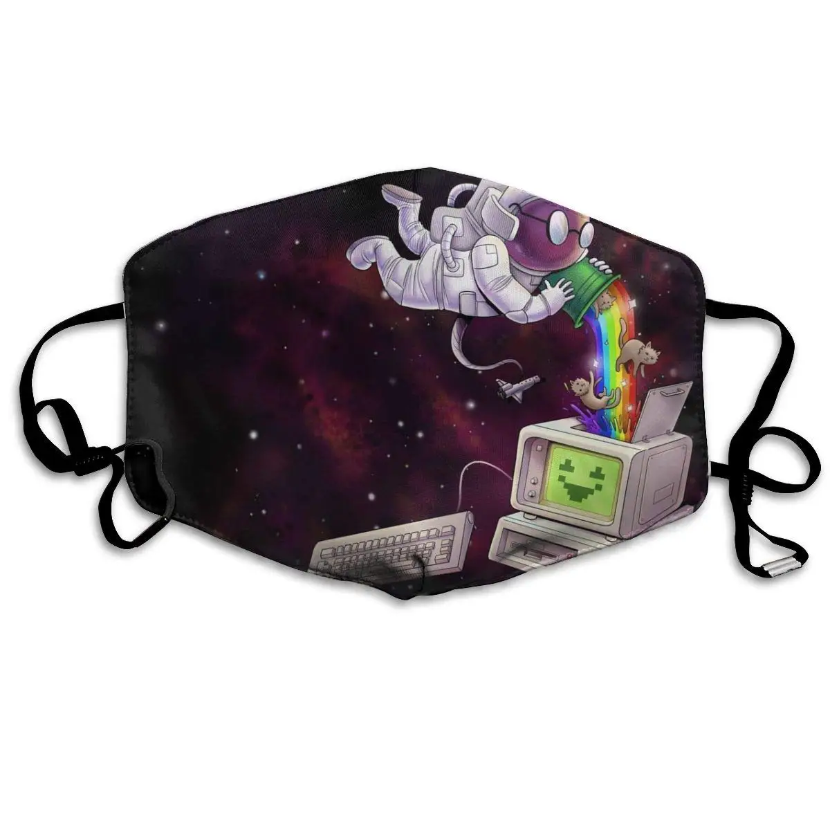 Mouth Mask Astronaut Galaxy Cats Print Masks - Breathable Adjustable Windproof Mouth-Muffle, Camping Running for Women and Men
Mouth Mask Astronaut Galaxy Cats Print Masks - Breathable Adjustable Windproof Mouth-Muffle, Camping Running for Women and Men