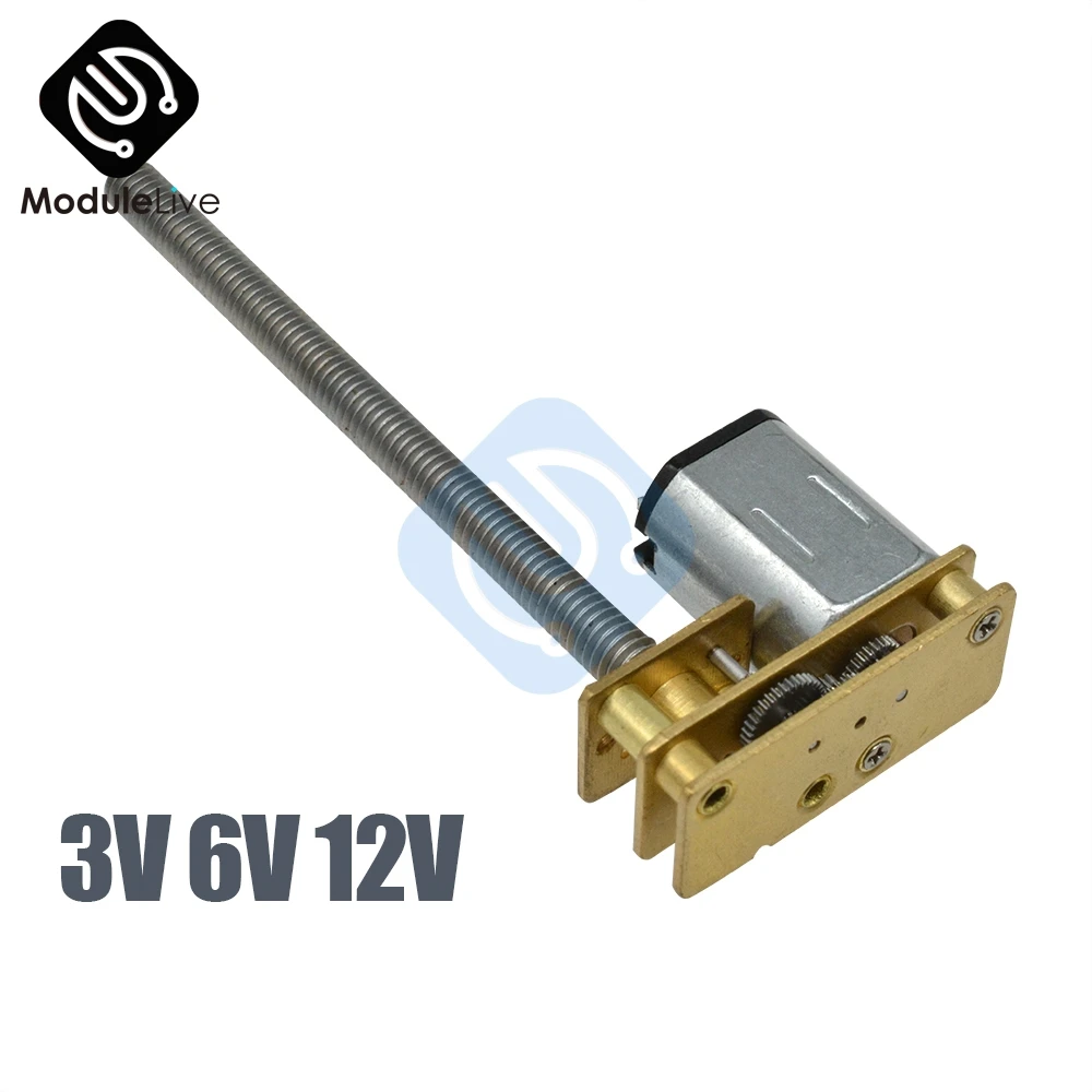 Микро-редукторный мотор GA1024-N20-M4*55 3В 6В 12В 
Микро-редукторный мотор GA1024-N20-M4*55 3В 6В 12В