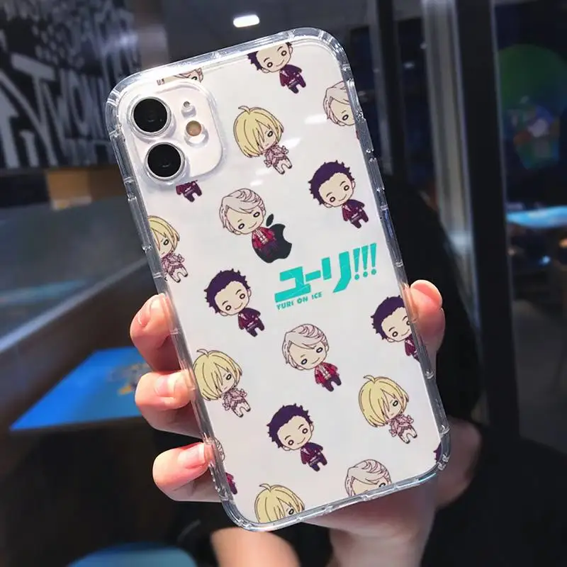 Cartoon cute Yuri on Ice anime Phone Case Transparent soft For iphone 5 5s 5c se 6 6s 7 8 11 12 plus mini x xs xr pro max 
Cartoon cute Yuri on Ice anime Phone Case Transparent soft For iphone 5 5s 5c se 6 6s 7 8 11 12 plus mini x xs xr pro max