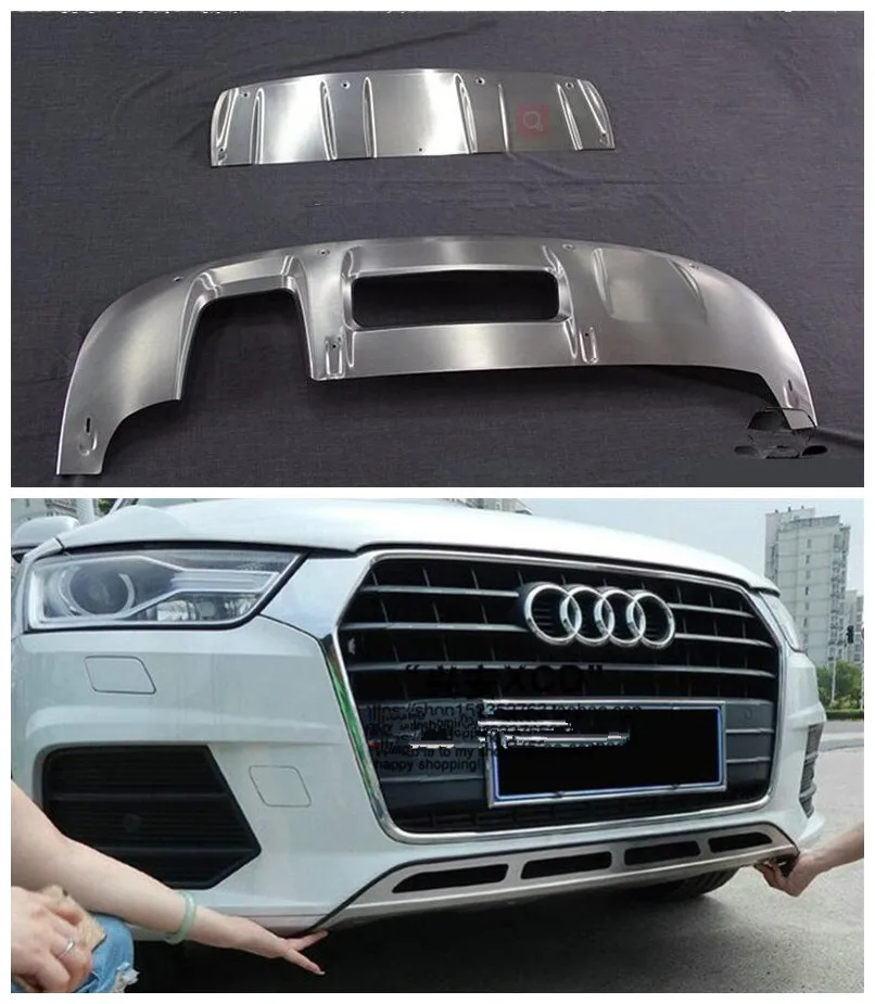 Stainless steel Car Front Rear Bumper Protector Guard Plate Fits For Audi Q3 2012 2013 2014 2015 2016 2017 2018 2019
Stainless steel Car Front Rear Bumper Protector Guard Plate Fits For Audi Q3 2012 2013 2014 2015 2016 2017 2018 2019