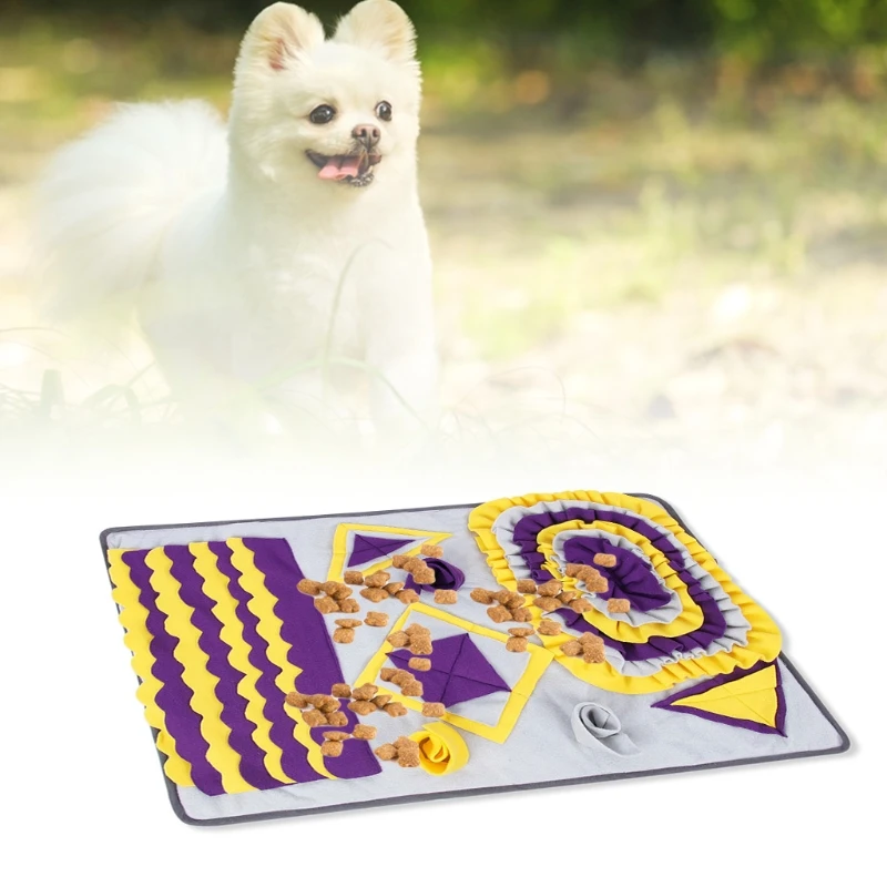 Pet Dog Snuffle Mat Nose Smell Training Blanket Sniffing Pad Slow Feeding Bowl Q0KA
Pet Dog Snuffle Mat Nose Smell Training Blanket Sniffing Pad Slow Feeding Bowl Q0KA