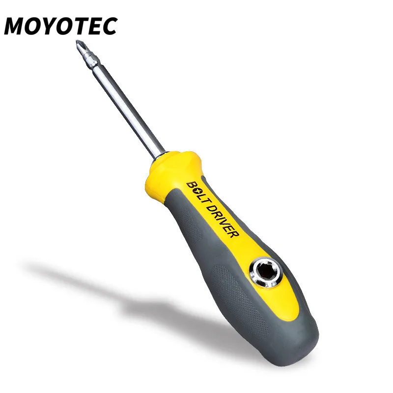 MOYOTEC многофункциональная отвертка с двумя головками магнитные прорези Отвертка Phillips Портативный ручной инструмент
MOYOTEC многофункциональная отвертка с двумя головками магнитные прорези Отвертка Phillips Портативный ручной инструмент