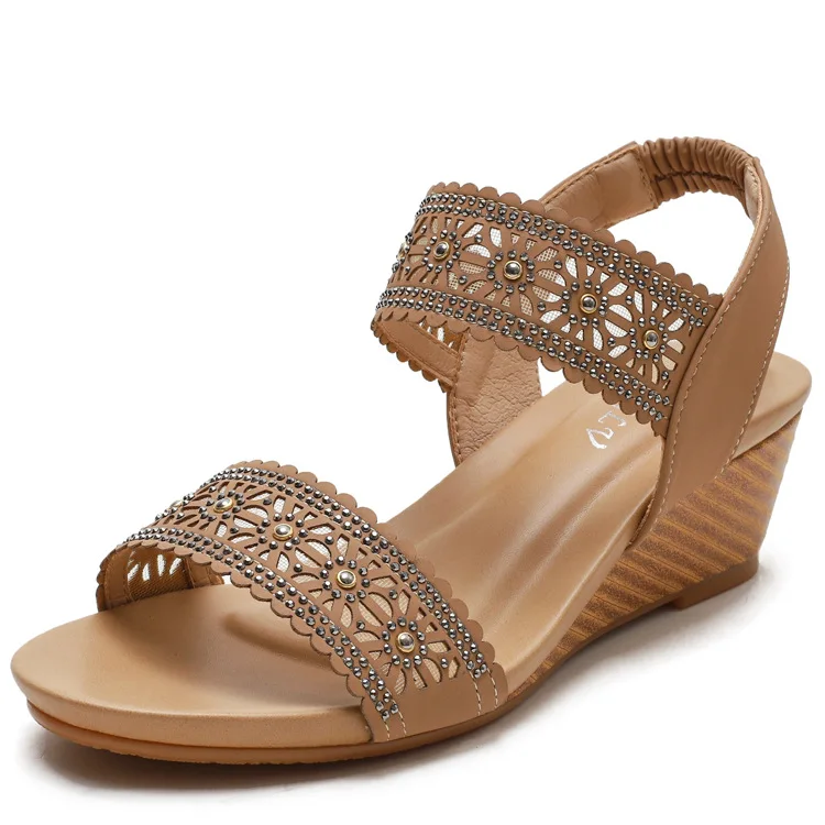 Summer Women Sandals Vintage Wedge Sandals Woman Hollow Flower Design Platform Sandals Soft Roman Style Ladies Shoes Plus size
Summer Women Sandals Vintage Wedge Sandals Woman Hollow Flower Design Platform Sandals Soft Roman Style Ladies Shoes Plus size