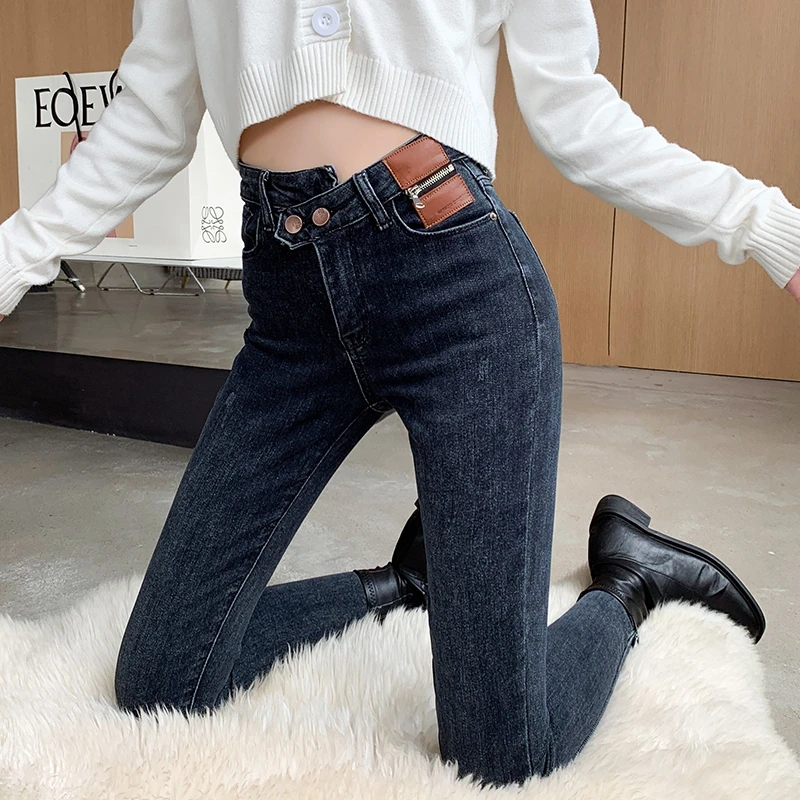 TongSiHai Stretch Jeans for Women Ladies Fashion High Waist Skinny Denim Pencil Pants Girls Students Slim Fit Jean Streetwear
TongSiHai Stretch Jeans for Women Ladies Fashion High Waist Skinny Denim Pencil Pants Girls Students Slim Fit Jean Streetwear