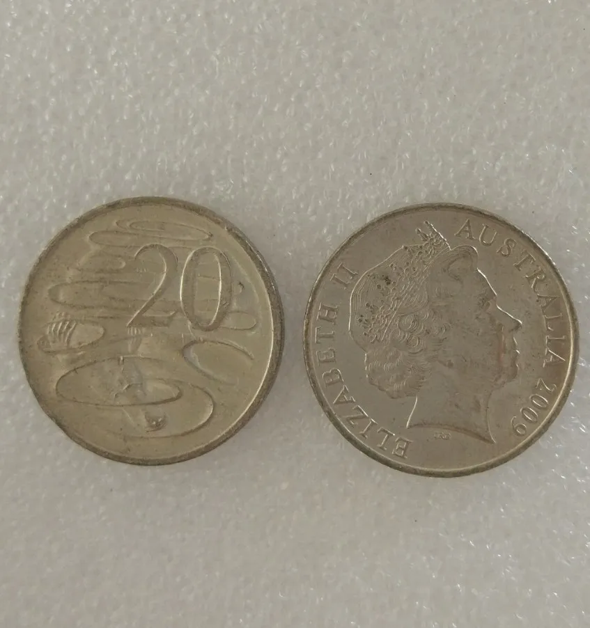 Australia 20 cents Asia Coins Old Original Infrequent Coin Commemorative Edition 100% Real Random Year 
Australia 20 cents Asia Coins Old Original Infrequent Coin Commemorative Edition 100% Real Random Year