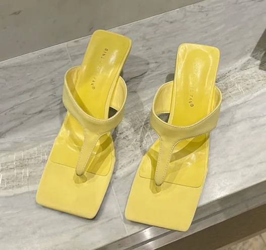 Shoes Woman 2021 Low Slippers Soft Heeled Mules Luxury Slides Rubber Flip Flops Square Toe Black Sandals Pantofle Comfort High S
Shoes Woman 2021 Low Slippers Soft Heeled Mules Luxury Slides Rubber Flip Flops Square Toe Black Sandals Pantofle Comfort High S
