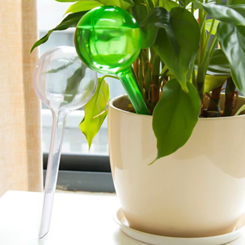 5pcs Transparent GreenAutomatic Gardening Watering Device PVC Ball Plant Flowers Water Feeder Indoor Outdoor Watering Cans
5pcs Transparent GreenAutomatic Gardening Watering Device PVC Ball Plant Flowers Water Feeder Indoor Outdoor Watering Cans