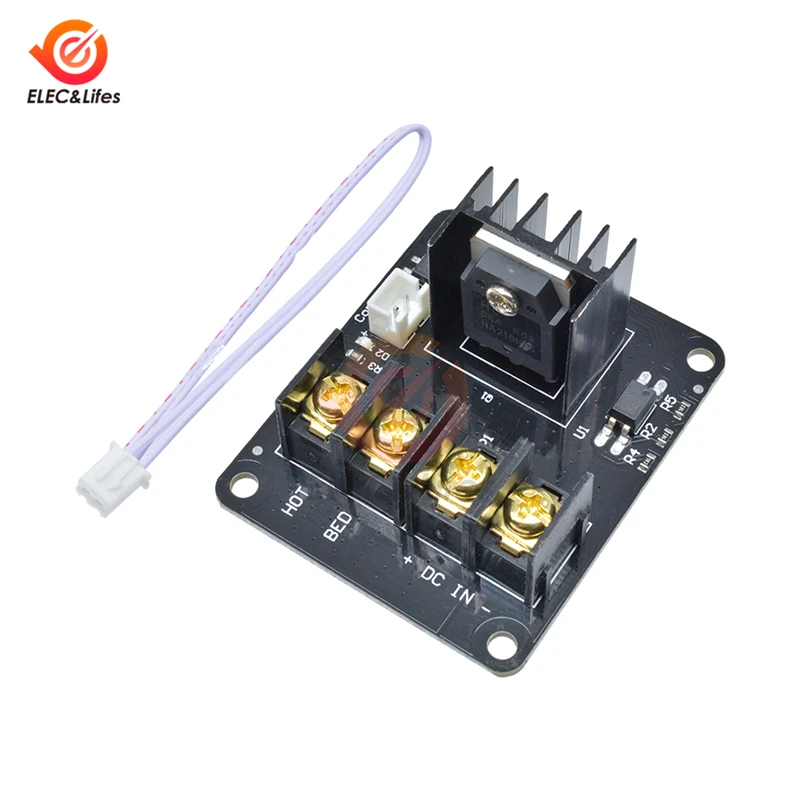 3D Printer Parts General Add-on Heated Bed Power Expansion Module Board High Power Module Expansion Board for 3D Printer
3D Printer Parts General Add-on Heated Bed Power Expansion Module Board High Power Module Expansion Board for 3D Printer