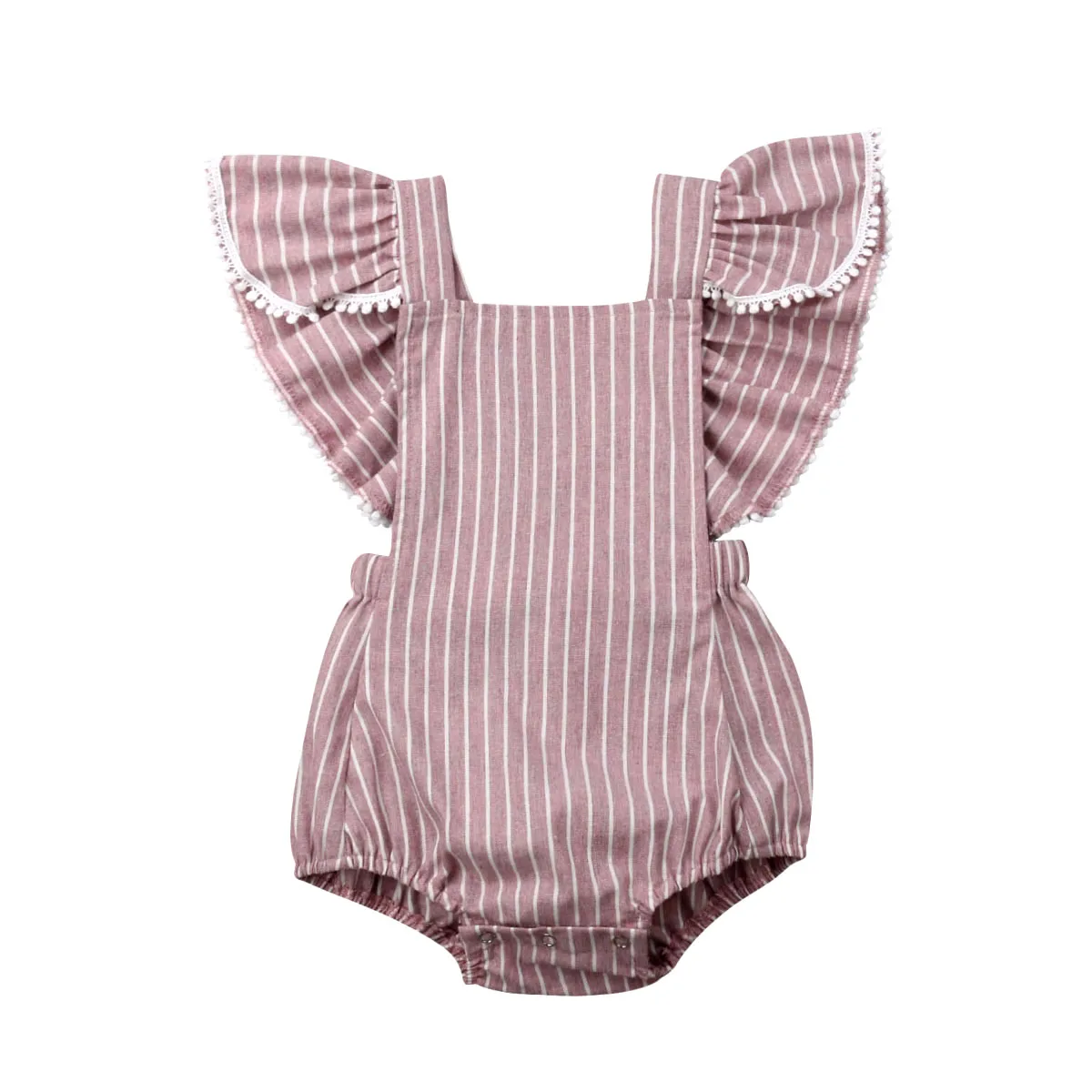 0-24M NEW Summer Infant Baby Girl ClothingBodysuit Striped Print Ruffles Fly Short Sleeve Jumpsuit Outfits Playsuit
0-24M NEW Summer Infant Baby Girl ClothingBodysuit Striped Print Ruffles Fly Short Sleeve Jumpsuit Outfits Playsuit