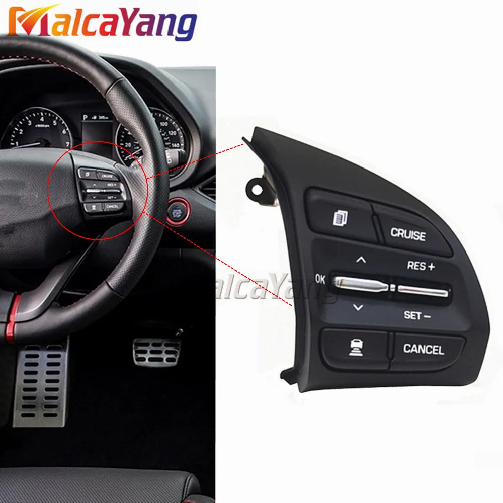 New For Hyundai Veloster 1.6T 2018 / Elantra GT Cruise Control Switch Button Multifunction Steering Wheel Audio Control Switch
New For Hyundai Veloster 1.6T 2018 / Elantra GT Cruise Control Switch Button Multifunction Steering Wheel Audio Control Switch