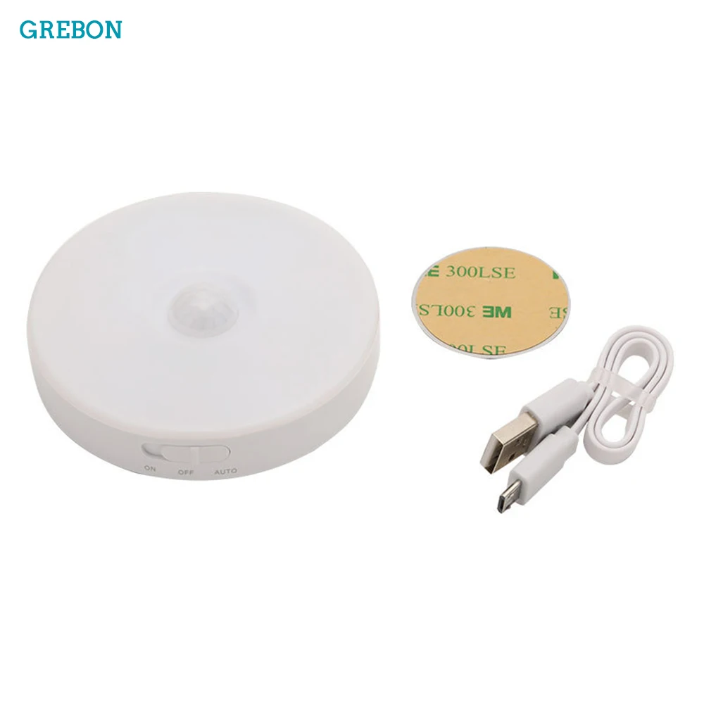 Smart Wireless Body motion Sensor light Night LED Lamp PIR Infrared Cabinet Bedroom Wall Stair Detector Control USB Rechargeable
Smart Wireless Body motion Sensor light Night LED Lamp PIR Infrared Cabinet Bedroom Wall Stair Detector Control USB Rechargeable