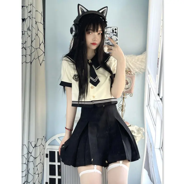 Униформа JK, костюм с юбкой, колледж, фэн-шуй, handwear, рубашка, плиссированная юбка, полуюбка, Женский комплект из двух предметов
Униформа JK, костюм с юбкой, колледж, фэн-шуй, handwear, рубашка, плиссированная юбка, полуюбка, Женский комплект из двух предметов