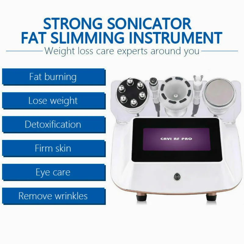 Factory Directly Sale Best Result 5 In 1 Skin Care Cavitation Slimming Vacuum Facial Fat Burning Beauty Equipment
Factory Directly Sale Best Result 5 In 1 Skin Care Cavitation Slimming Vacuum Facial Fat Burning Beauty Equipment