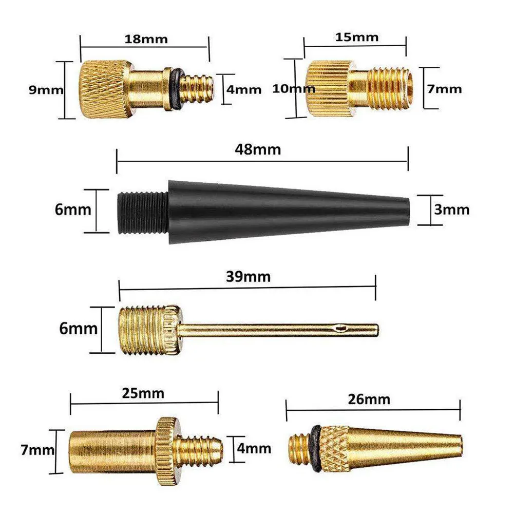 10/14/15pcs Bike Valve Adapter Brass Presta and Schrader Valve Adapter for standard pump or Air Compressor
10/14/15pcs Bike Valve Adapter Brass Presta and Schrader Valve Adapter for standard pump or Air Compressor