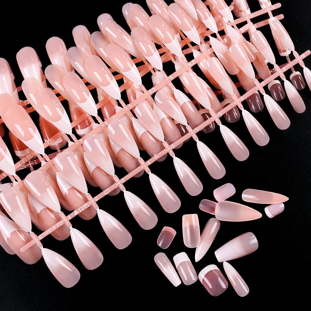 24Pcs/set Pink Gliter Nail French Fake Nails Crescent Moon Pattern Ballerina Full Cover Press on Nail Art DIY Manicure NEW
24Pcs/set Pink Gliter Nail French Fake Nails Crescent Moon Pattern Ballerina Full Cover Press on Nail Art DIY Manicure NEW