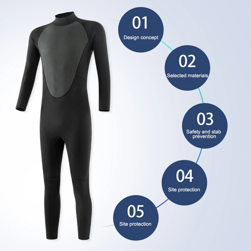 3mm Neoprene Wetsuit Men Swumsuit Surfing Swimming Diving Suit Wet Suit Swimsuit Full Bodysuit Diving Water Sports
3mm Neoprene Wetsuit Men Swumsuit Surfing Swimming Diving Suit Wet Suit Swimsuit Full Bodysuit Diving Water Sports
