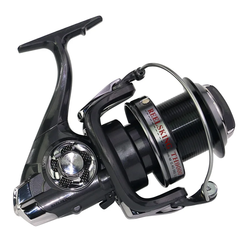 Spinning Fishing Reel TH8000-10000 Distant Wheel Metal CNC Rocker Fresh/Saltwater Sea Fishing Bait Casting Reel Baitcasting Carp
Spinning Fishing Reel TH8000-10000 Distant Wheel Metal CNC Rocker Fresh/Saltwater Sea Fishing Bait Casting Reel Baitcasting Carp