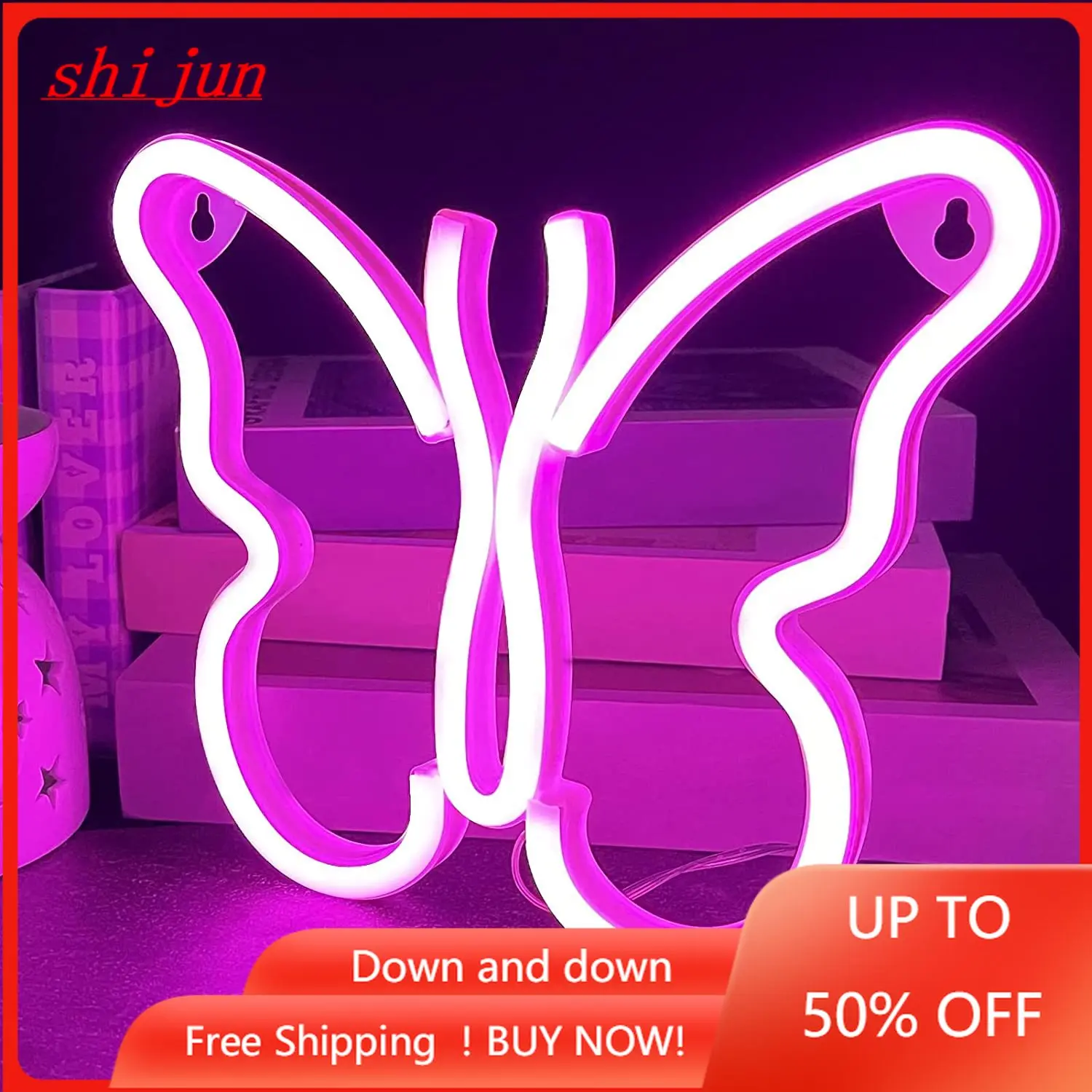 Butterfly Neon Sign for Bedroom Wall Decor, USB or Battery Powered Pink Butterfly Neon Light Sign, LED Neon Signs Butterfly
Butterfly Neon Sign for Bedroom Wall Decor, USB or Battery Powered Pink Butterfly Neon Light Sign, LED Neon Signs Butterfly