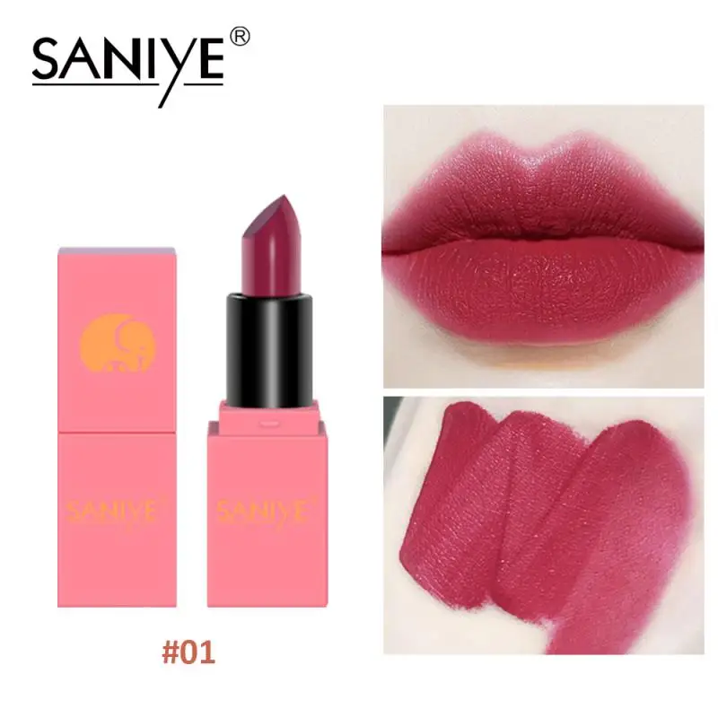 3PCS Matte Velvet Lipstick Waterproof Sweat Proof Non-marking Lipstick Lightweight Long Lasting Lipstick Makeup TSLM1
3PCS Matte Velvet Lipstick Waterproof Sweat Proof Non-marking Lipstick Lightweight Long Lasting Lipstick Makeup TSLM1