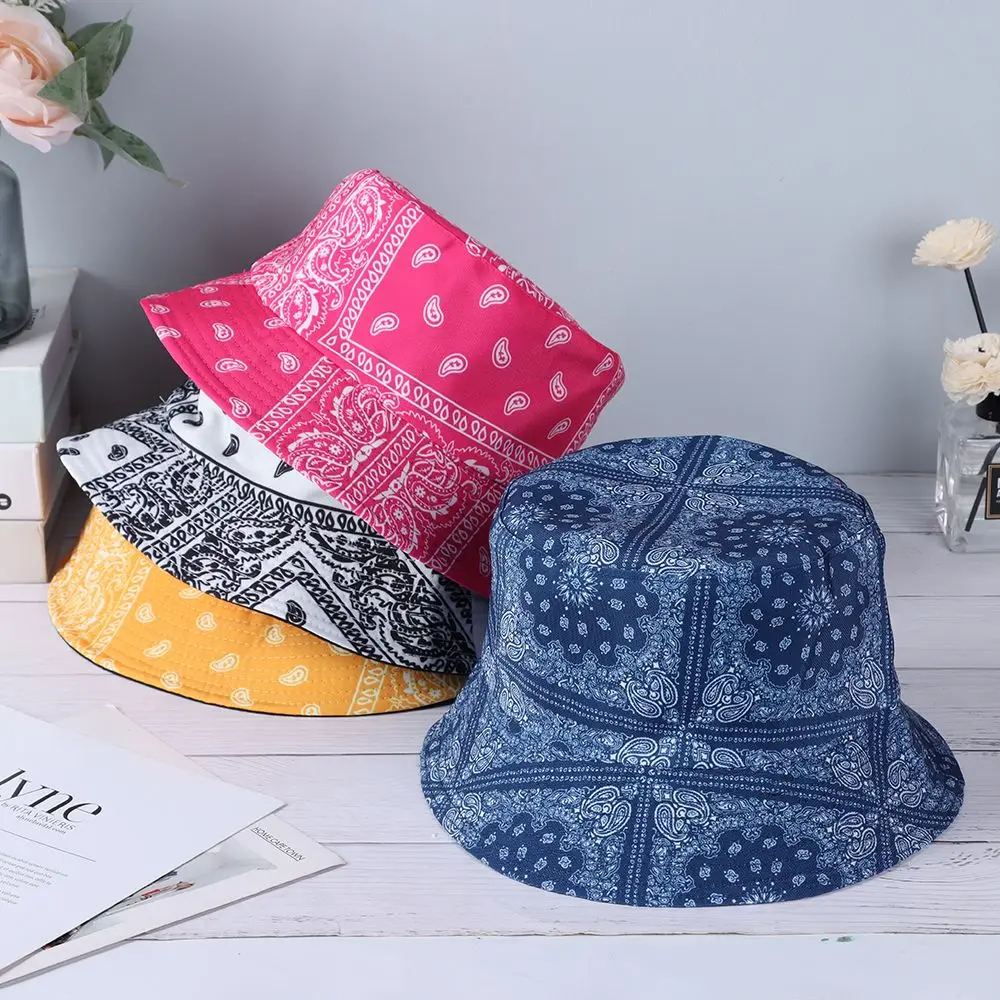 Summer Beach Caps Outdoor Double-Side-Wear Printed Sun Hat Reversible Bucket Hat Fisherman Hat
Summer Beach Caps Outdoor Double-Side-Wear Printed Sun Hat Reversible Bucket Hat Fisherman Hat