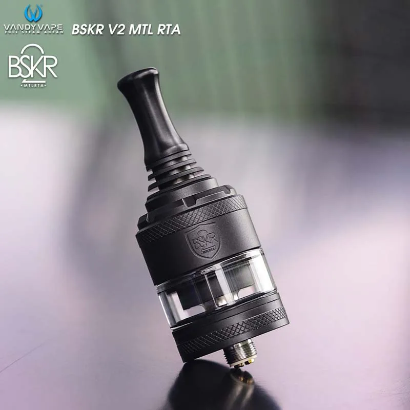 Оригинальная электронная сигарета Vandy Vape Berserker V2 MTL RTA Tank 3ML Atomizer VandyVape BSKR 24 мм |